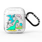 Dinosaur AirPods Glitter Case