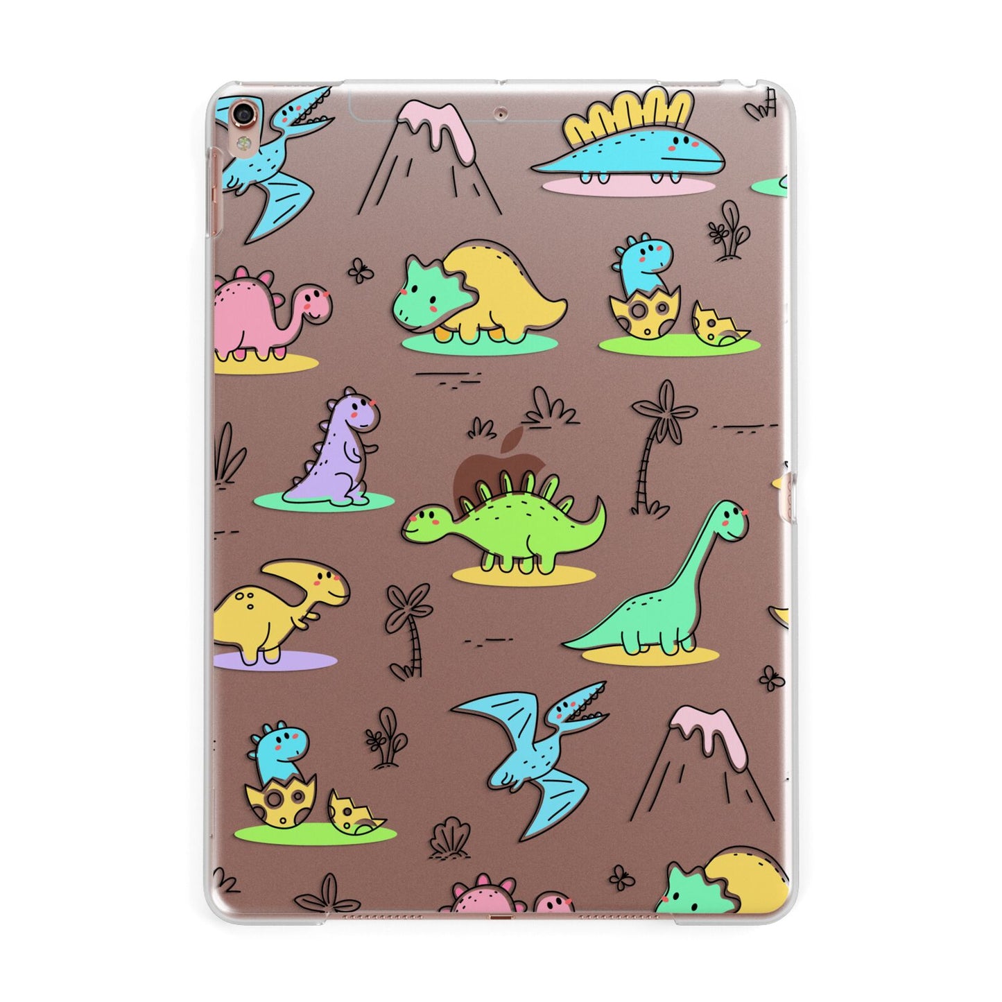 Dinosaur Apple iPad Rose Gold Case