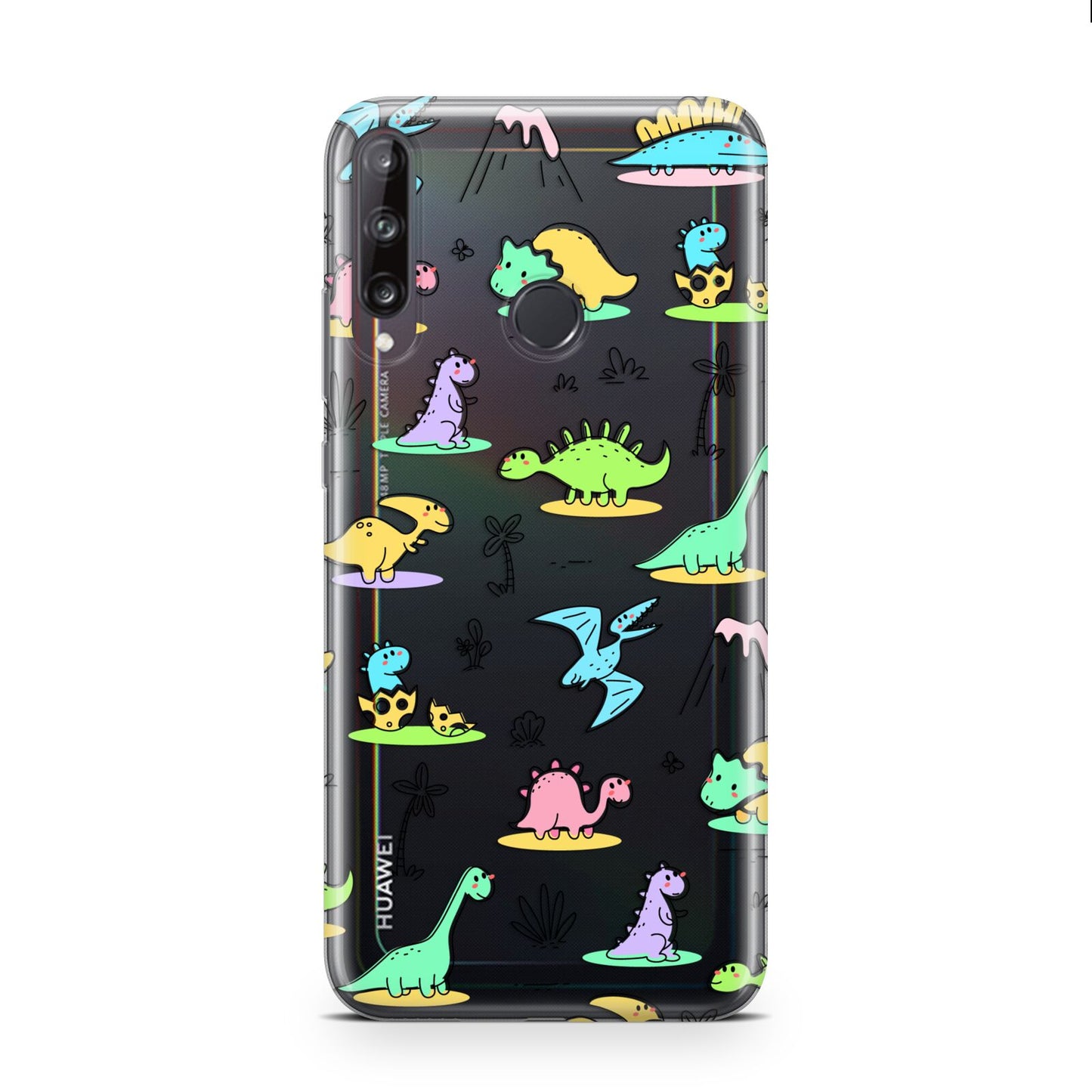 Dinosaur Huawei P40 Lite E Phone Case