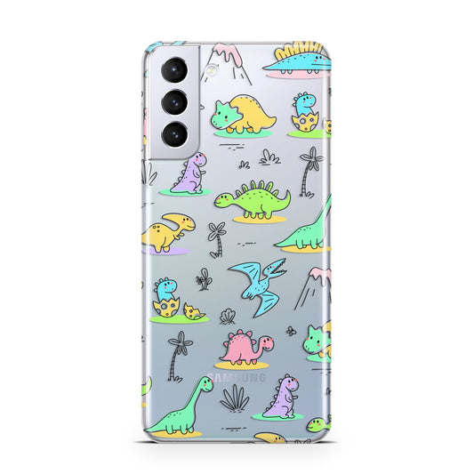 Dinosaur Samsung S21 Plus Phone Case