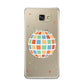 Disco Ball Samsung Galaxy A9 2016 Case on gold phone