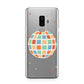 Disco Ball Samsung Galaxy S9 Plus Case on Silver phone
