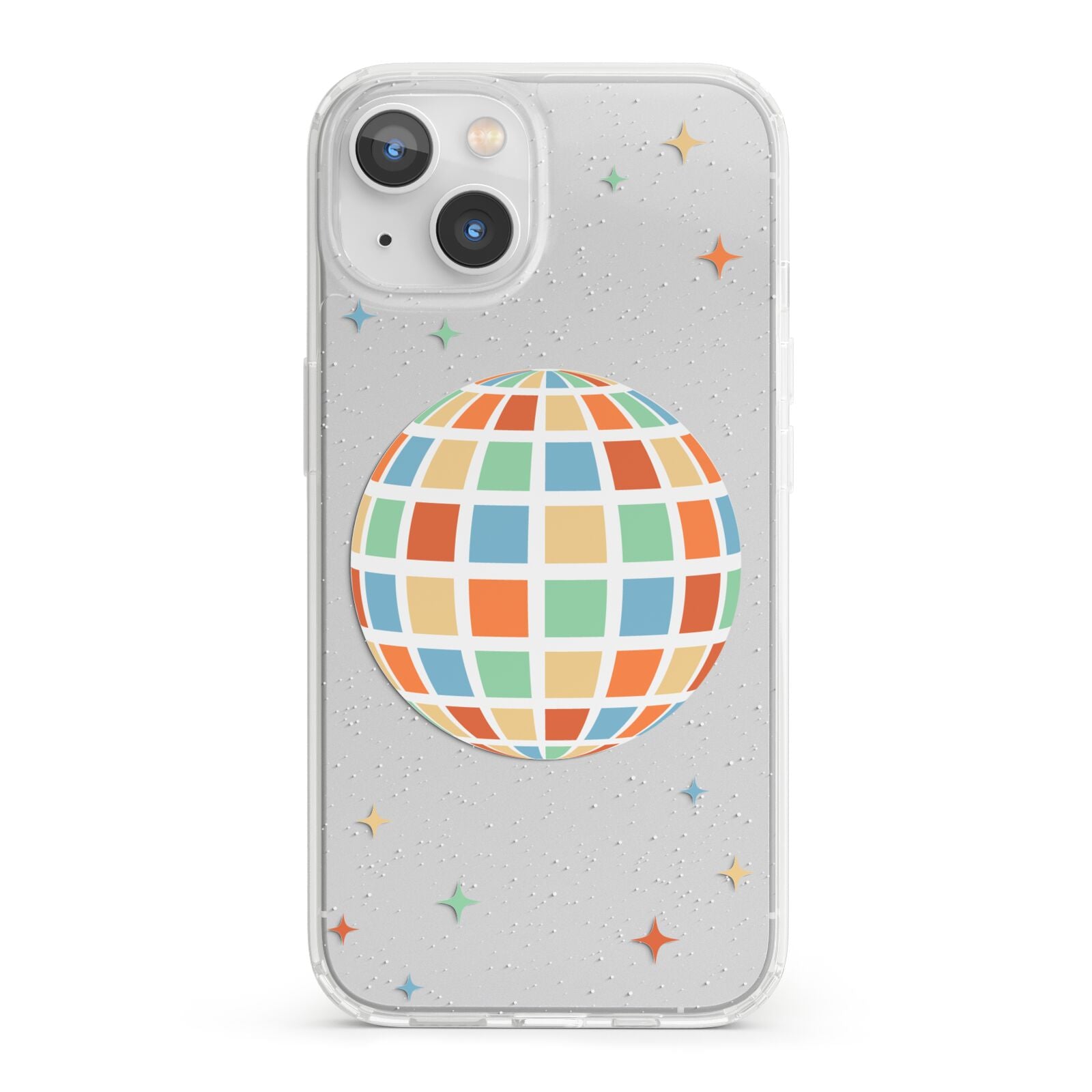 Disco Ball iPhone 13 Clear Bumper Case