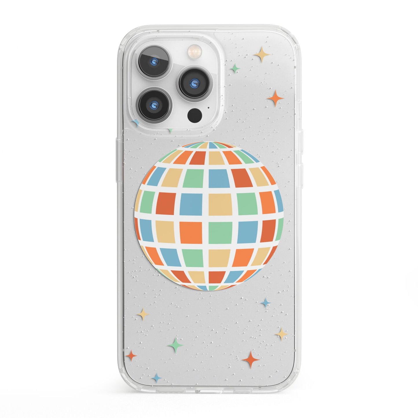 Disco Ball iPhone 13 Pro Clear Bumper Case