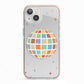 Disco Ball iPhone 13 TPU Impact Case with Pink Edges