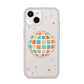 Disco Ball iPhone 14 Clear Tough Case Starlight