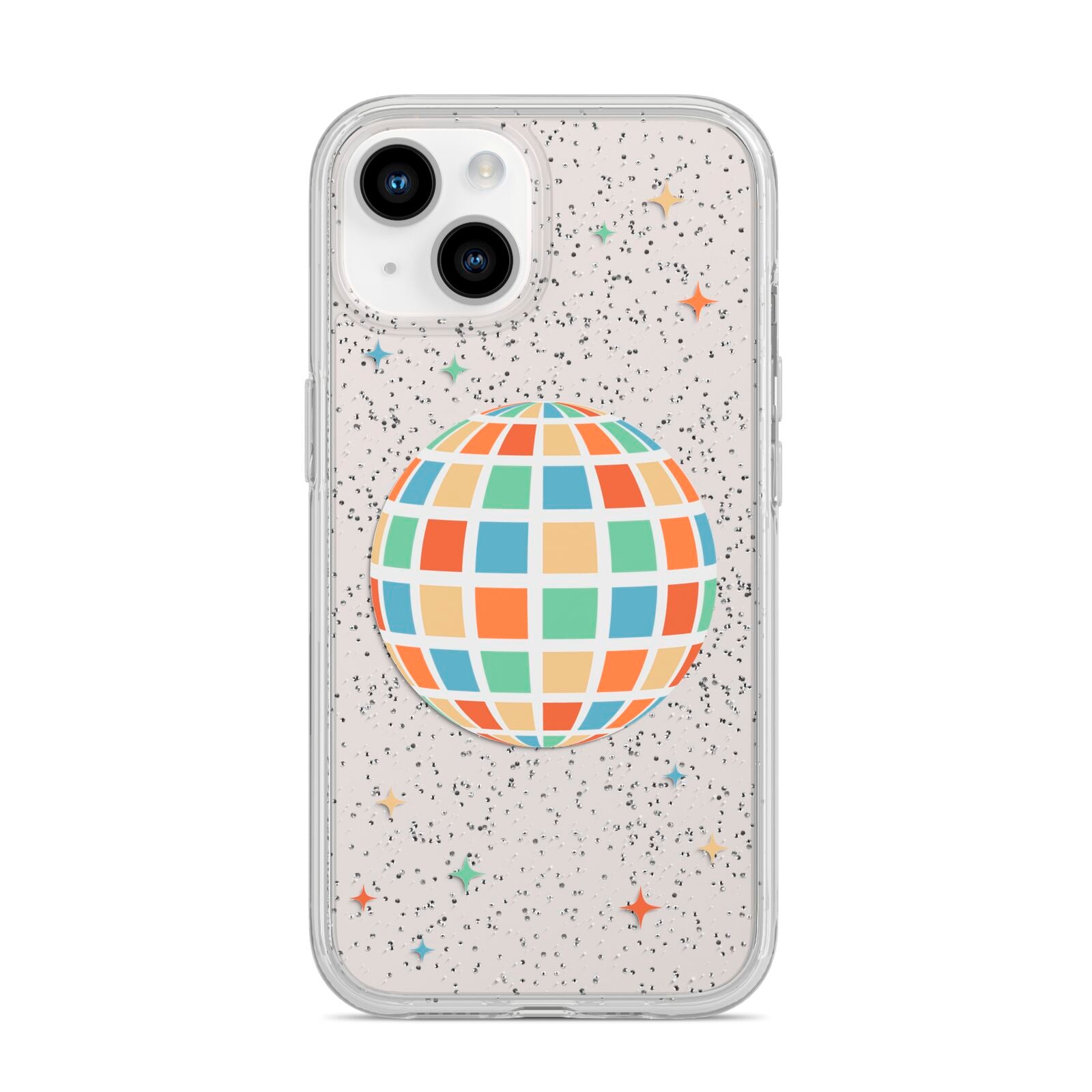 Disco Ball iPhone 14 Glitter Tough Case Starlight