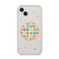 Disco Ball iPhone 14 Plus Clear Tough Case Starlight