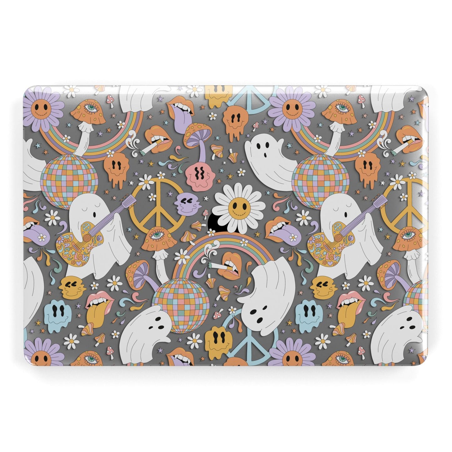 Disco Ghosts Apple MacBook Case