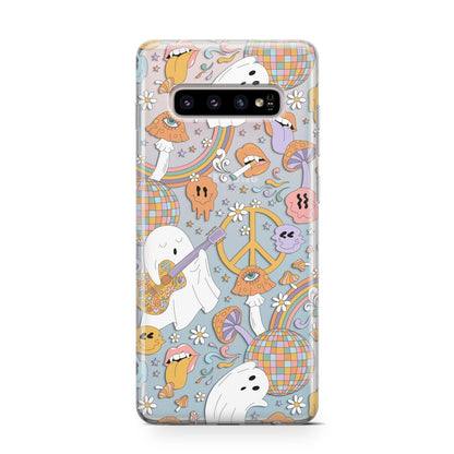 Disco Ghosts Samsung Galaxy S10 Case