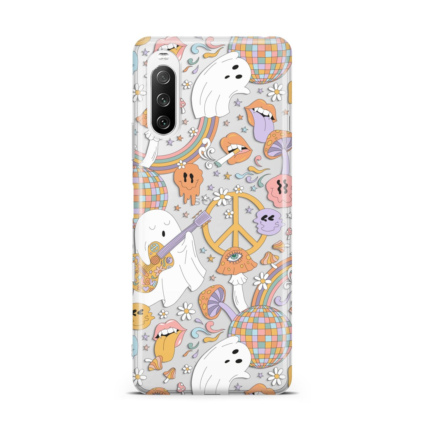 Disco Ghosts Sony Xperia 10 III Case
