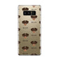Dobermann Icon with Name Samsung Galaxy Note 8 Case