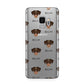 Dobermann Icon with Name Samsung Galaxy S9 Case