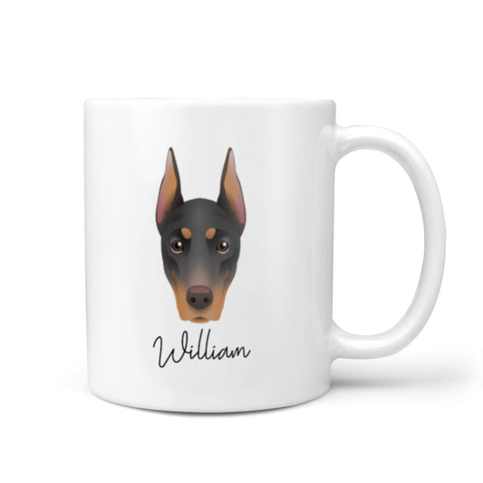 Dobermann Personalised 10oz Mug