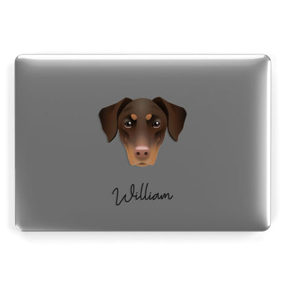 Dobermann Personalised Apple MacBook Case
