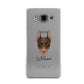 Dobermann Personalised Samsung Galaxy A3 Case