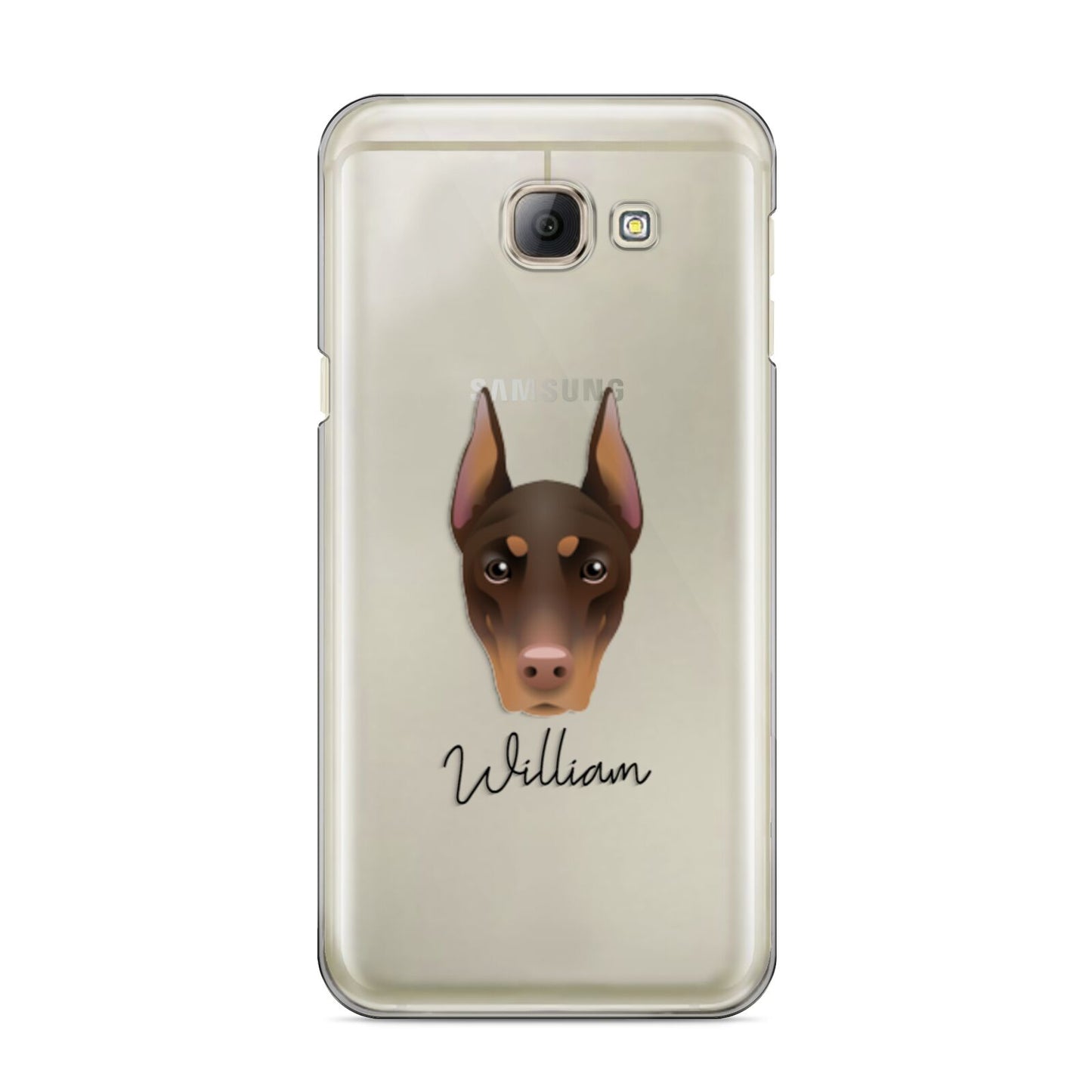 Dobermann Personalised Samsung Galaxy A8 2016 Case