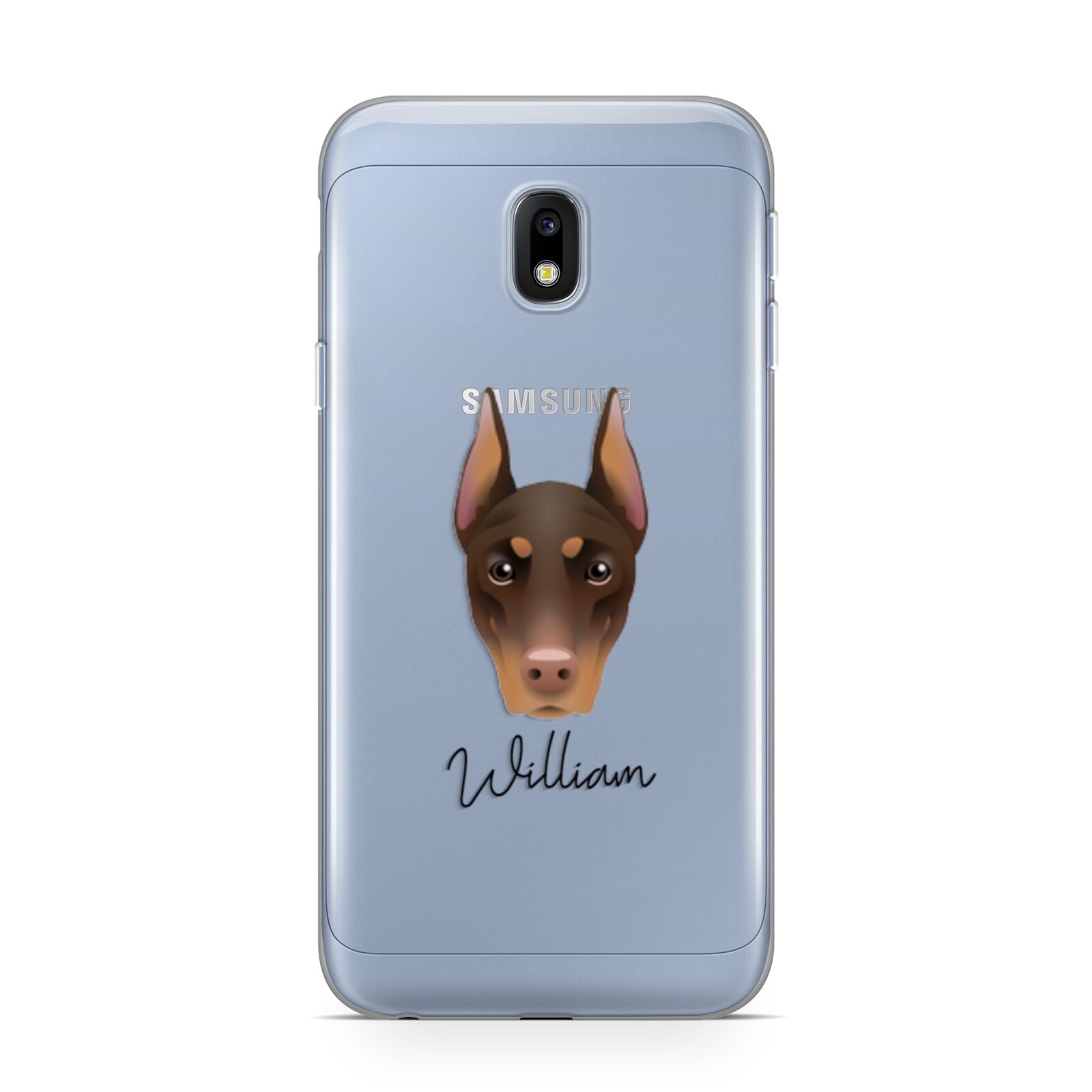 Dobermann Personalised Samsung Galaxy J3 2017 Case