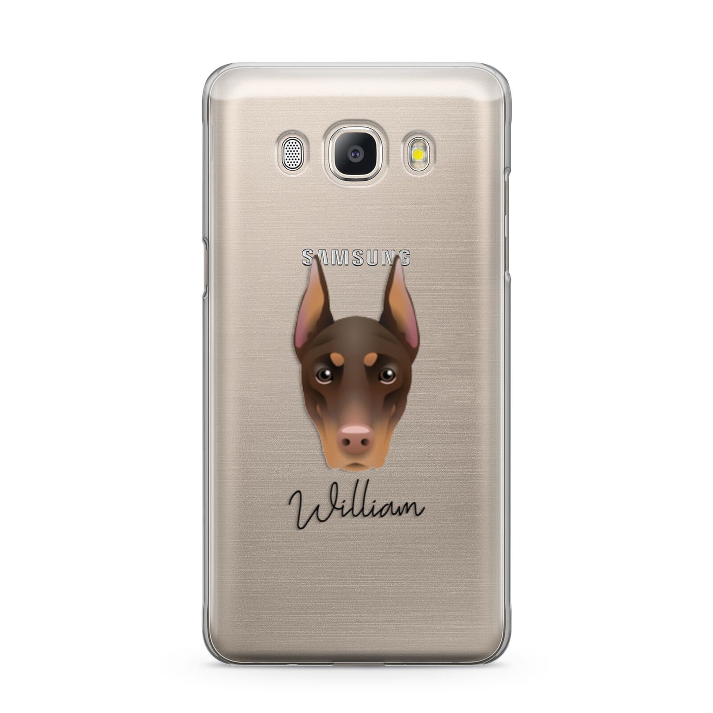 Dobermann Personalised Samsung Galaxy J5 2016 Case