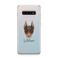 Dobermann Personalised Samsung Galaxy S10 Plus Case