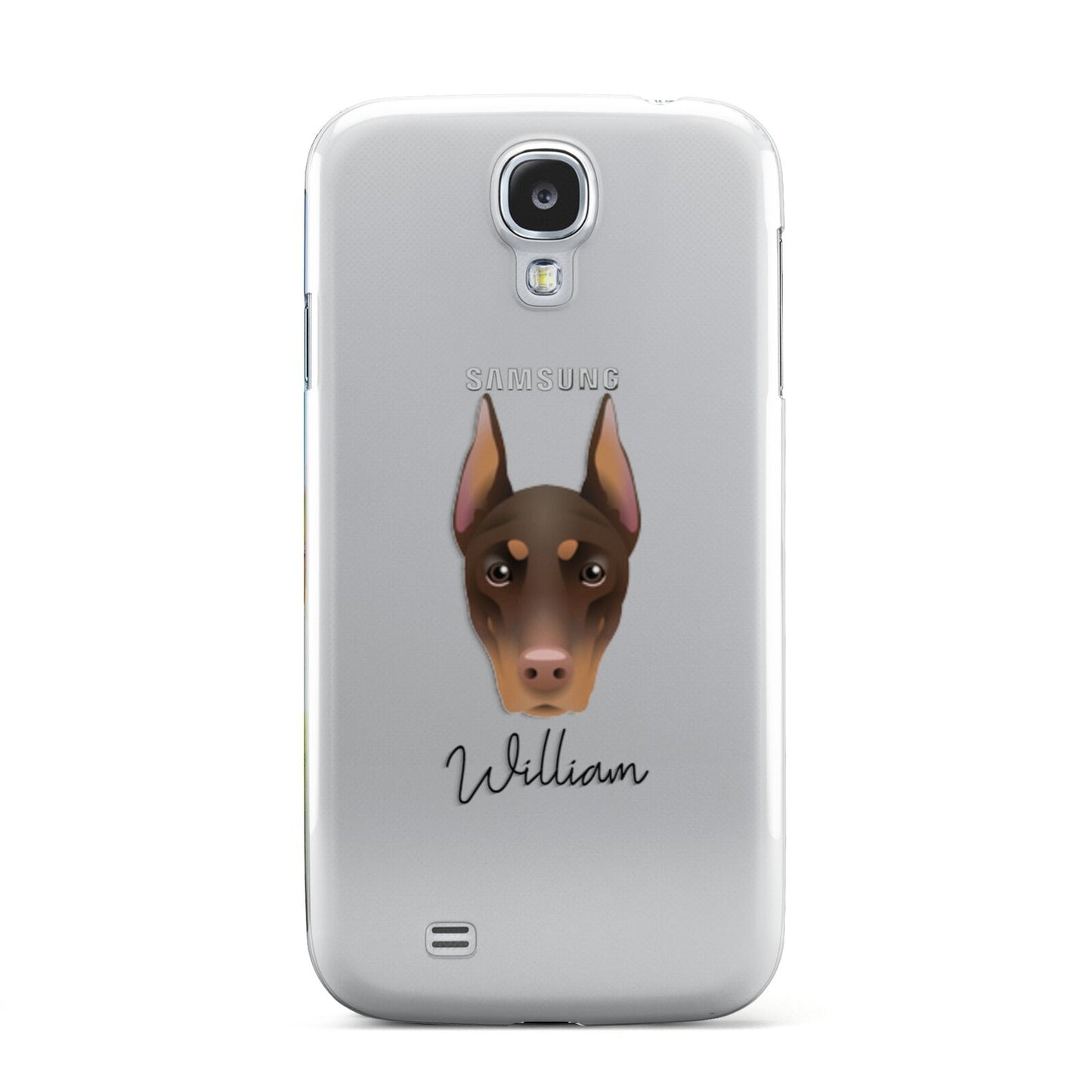 Dobermann Personalised Samsung Galaxy S4 Case