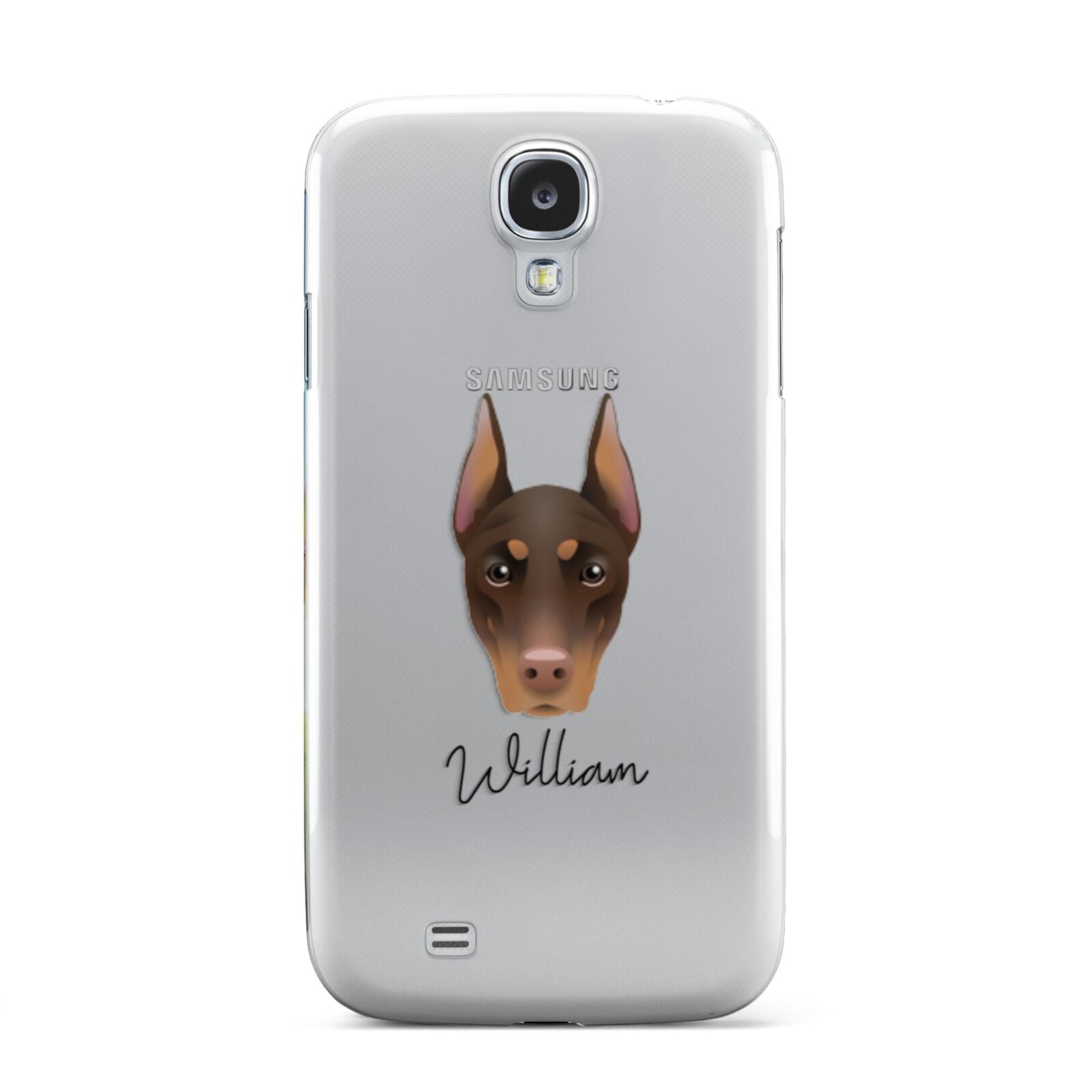 Dobermann Personalised Samsung Galaxy S4 Case