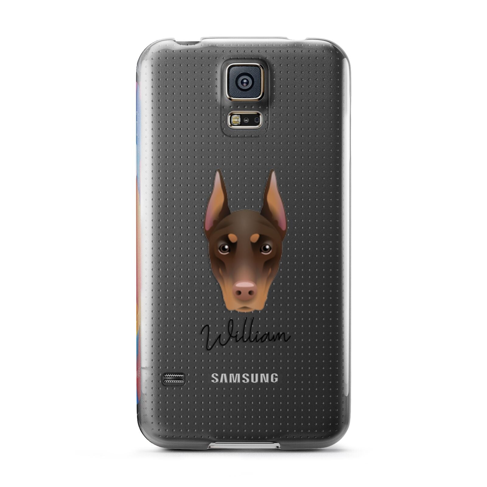 Dobermann Personalised Samsung Galaxy S5 Case