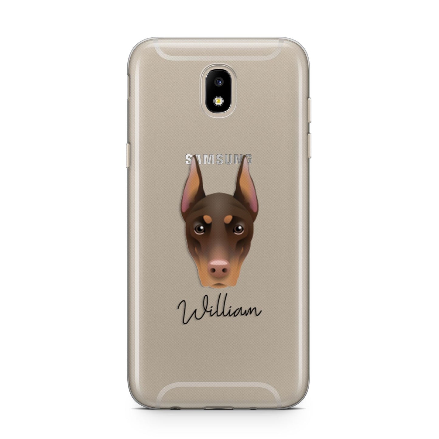 Dobermann Personalised Samsung J5 2017 Case