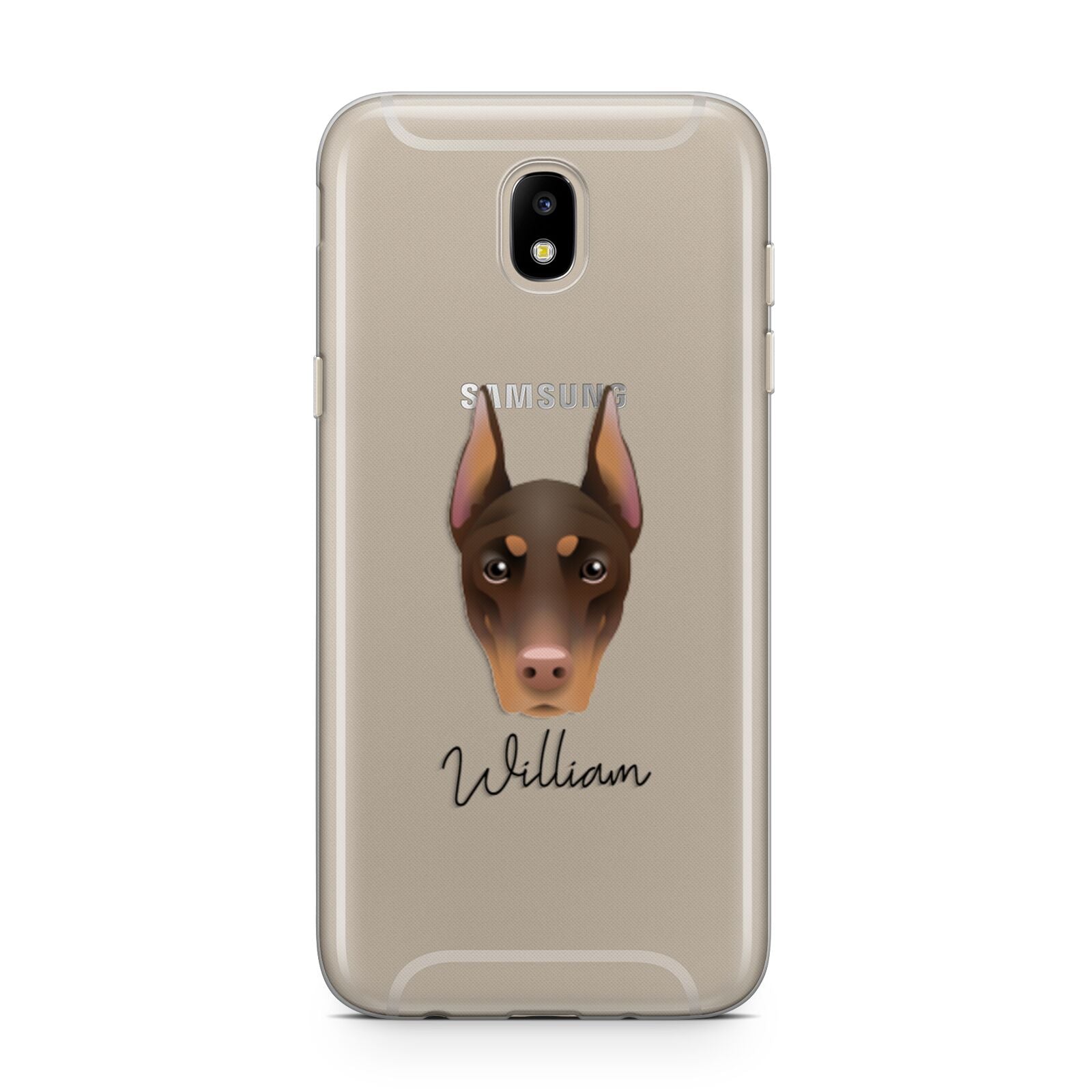 Dobermann Personalised Samsung J5 2017 Case