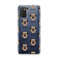 Dog Icon with Name Samsung A02s Case