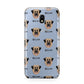 Dog Icon with Name Samsung Galaxy J3 2017 Case