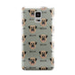 Dog Icon with Name Samsung Galaxy Note 4 Case