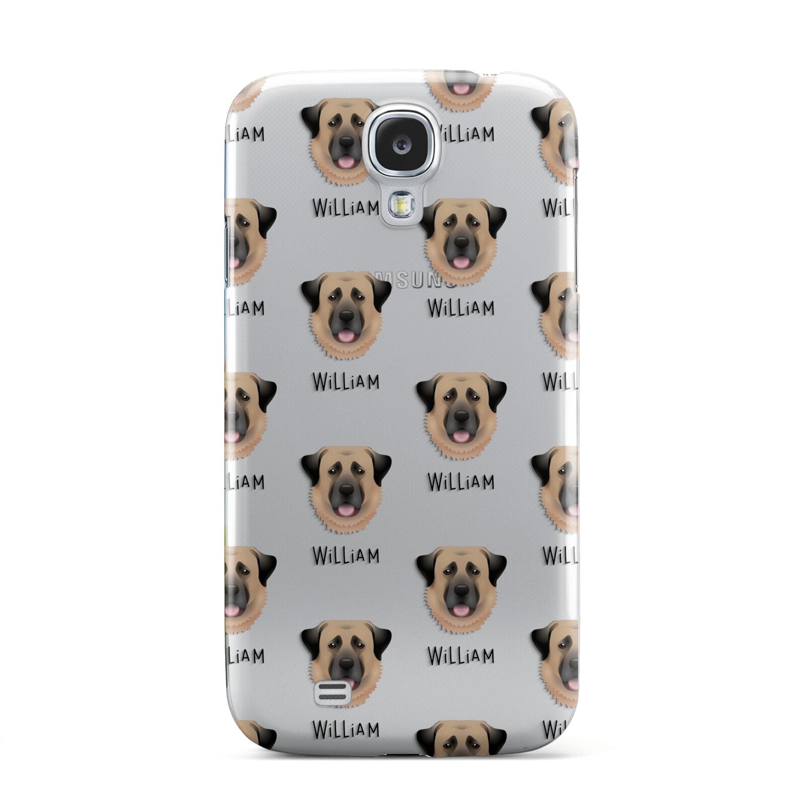 Dog Icon with Name Samsung Galaxy S4 Case