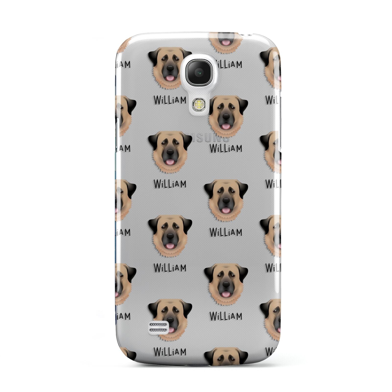 Dog Icon with Name Samsung Galaxy S4 Mini Case
