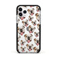 Dog Photo Face Apple iPhone 11 Pro in Silver with Black Impact Case