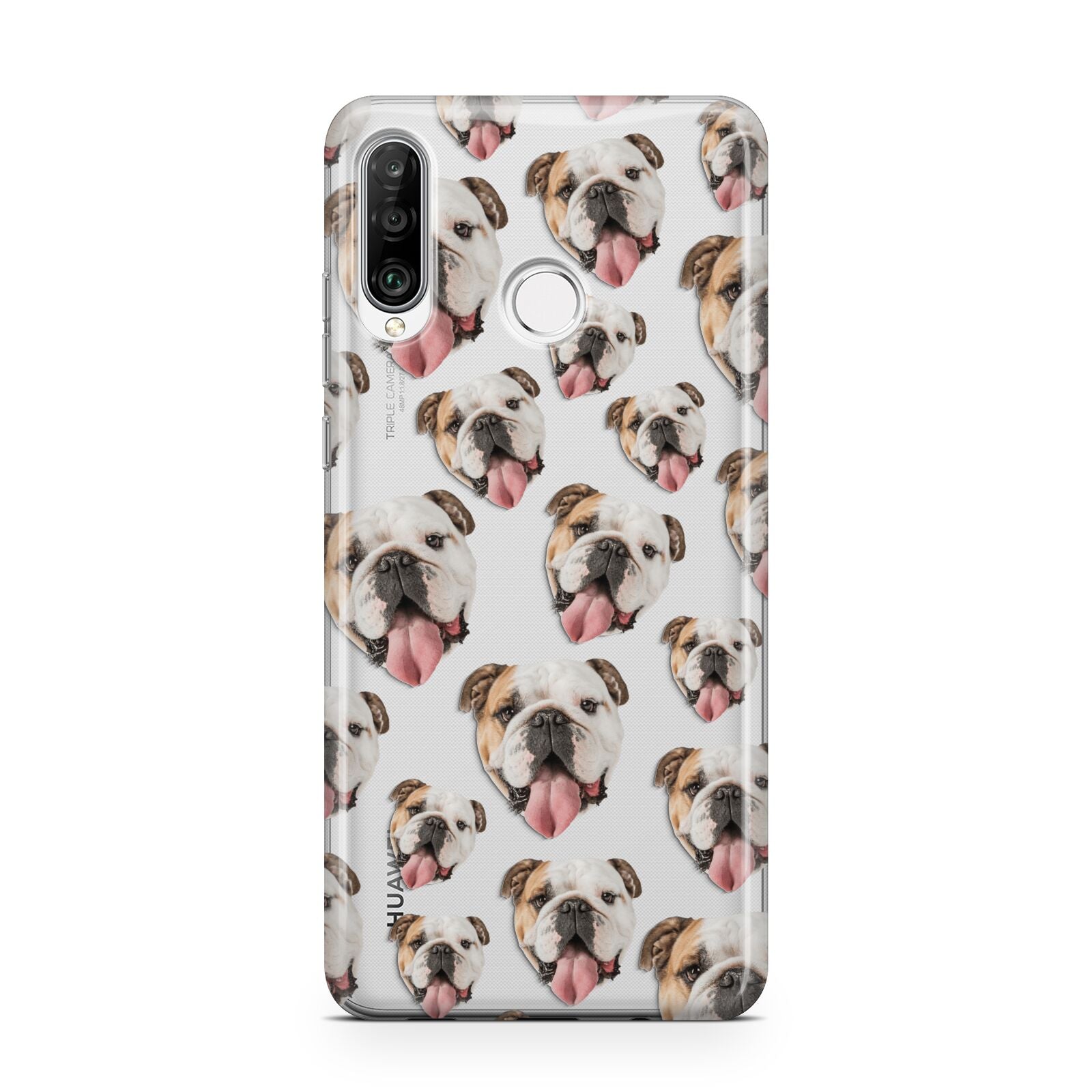 Dog Photo Face Huawei P30 Lite Phone Case