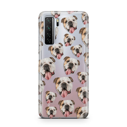 Dog Photo Face Huawei P40 Lite 5G Phone Case