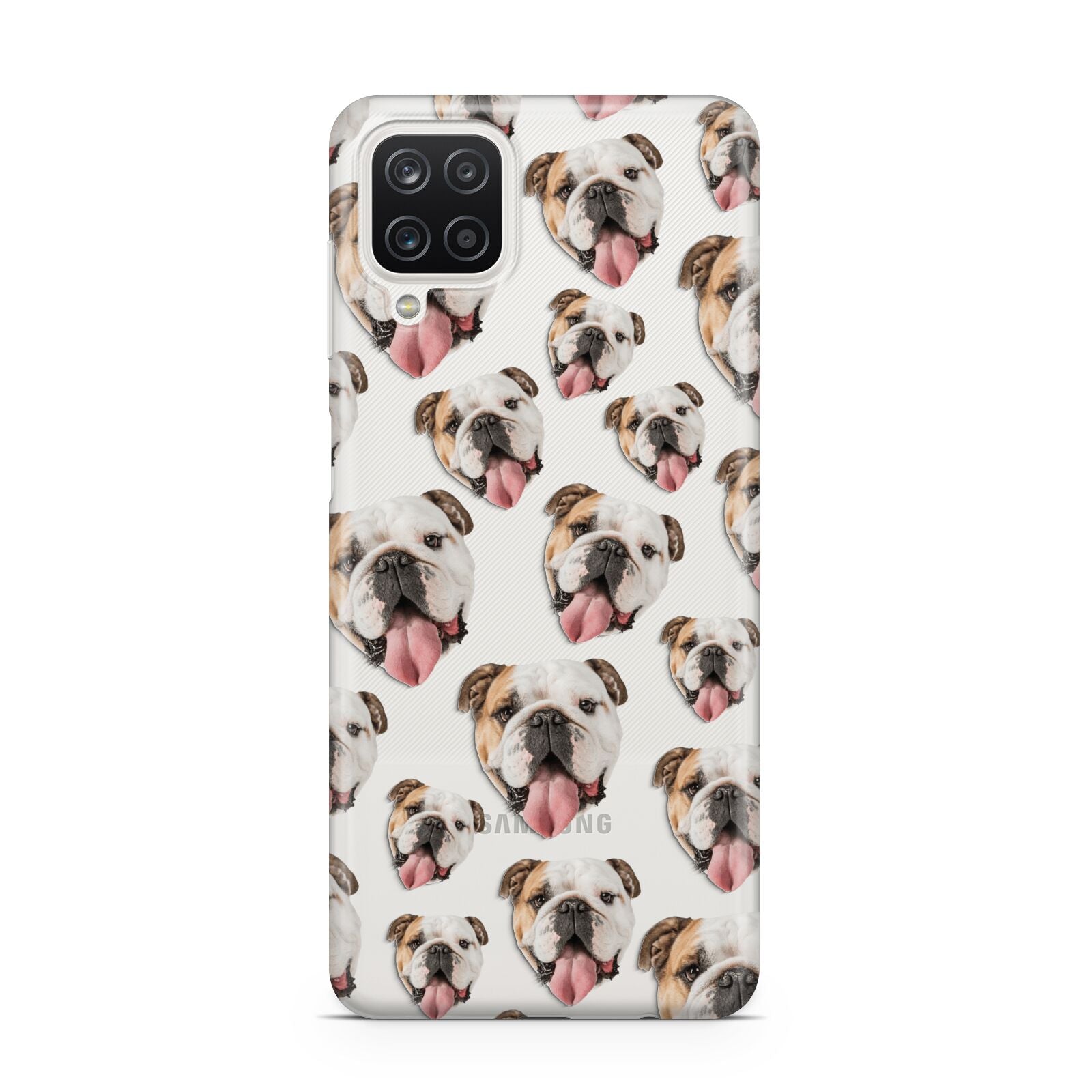 Dog Photo Face Samsung A12 Case
