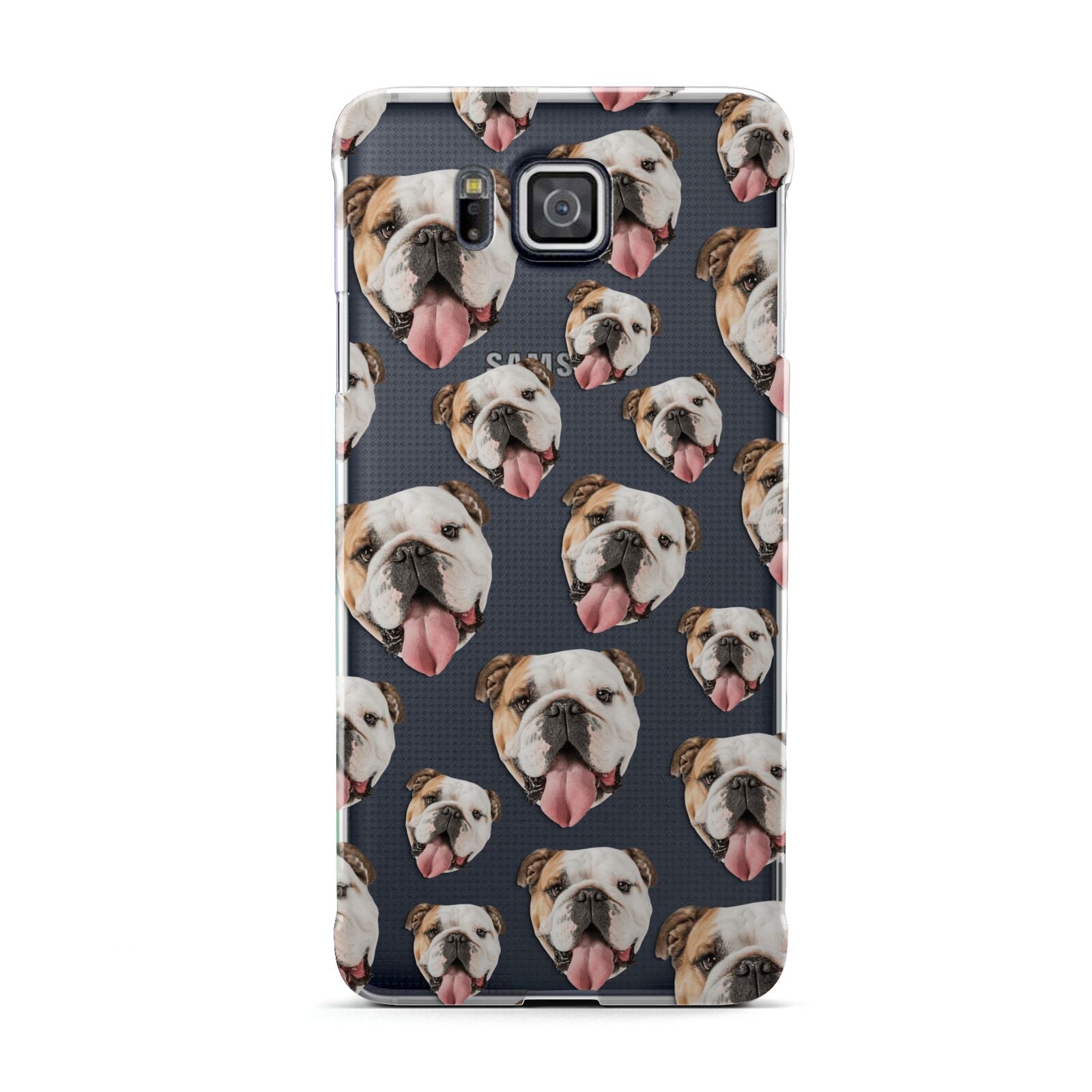 Dog Photo Face Samsung Galaxy Alpha Case