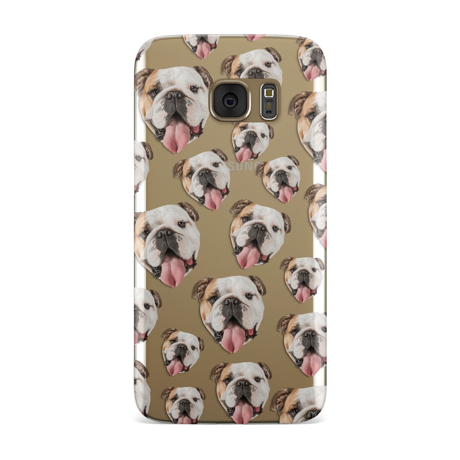 Dog Photo Face Samsung Galaxy Case