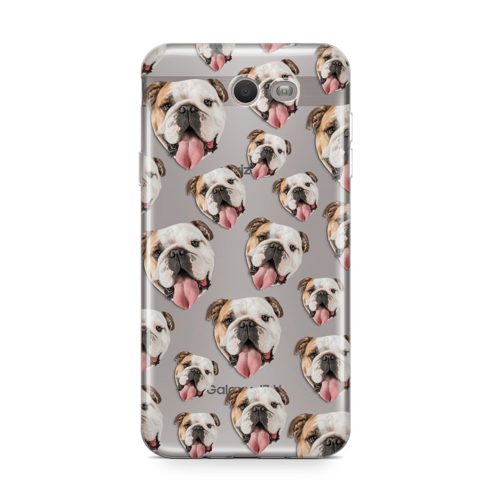 Dog Photo Face Samsung Galaxy J7 2017 Case