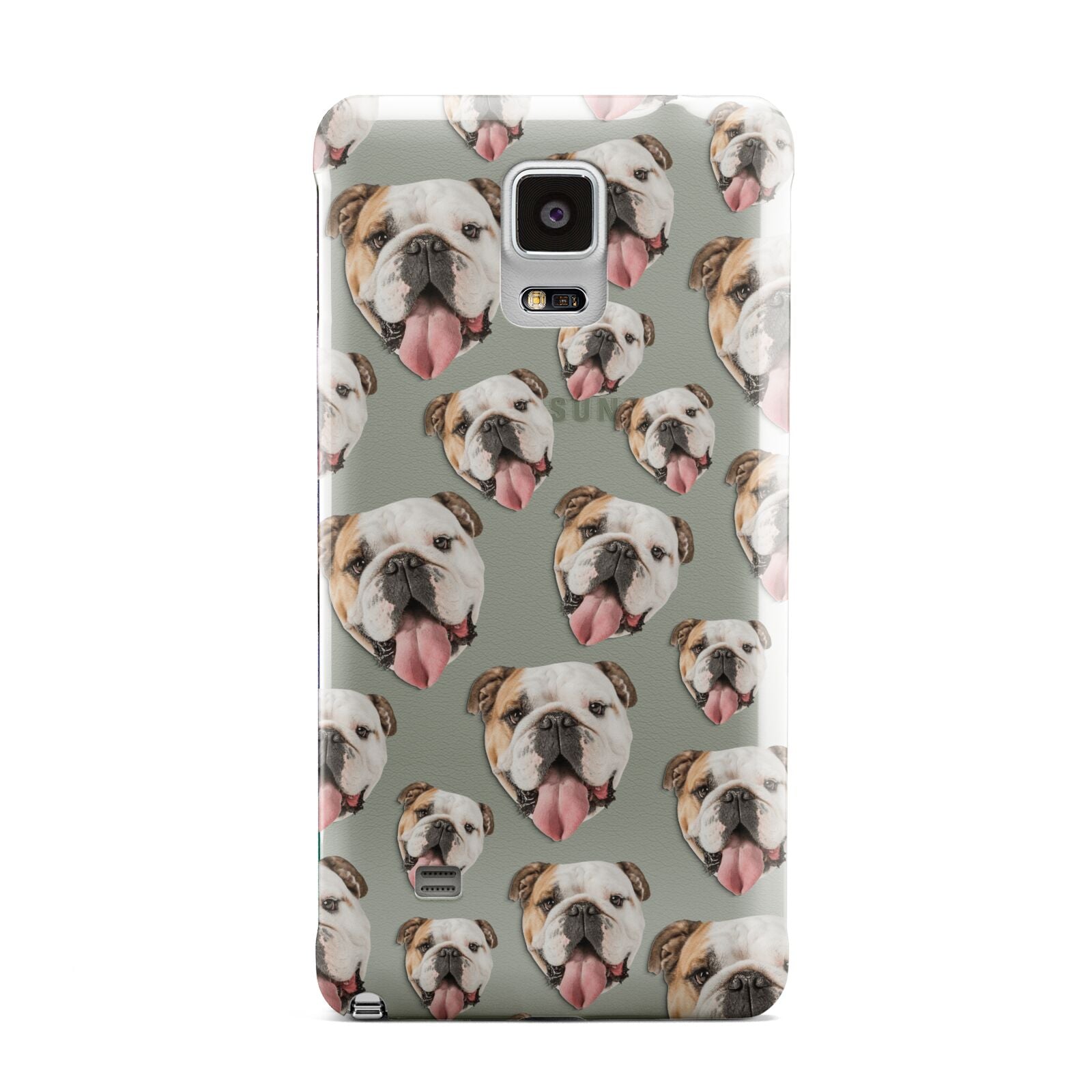 Dog Photo Face Samsung Galaxy Note 4 Case