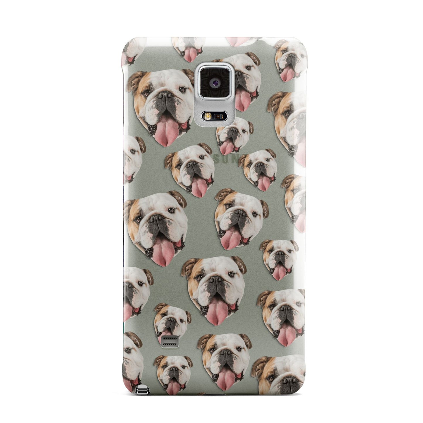 Dog Photo Face Samsung Galaxy Note 4 Case