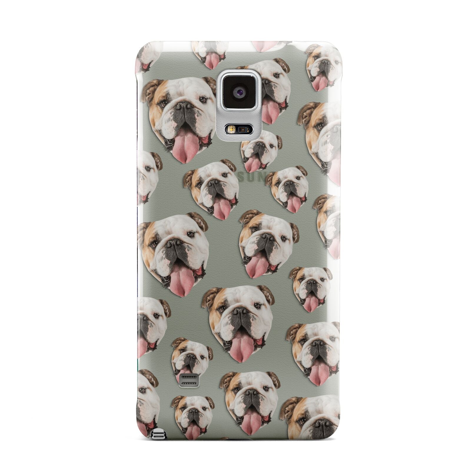 Dog Photo Face Samsung Galaxy Note 4 Case
