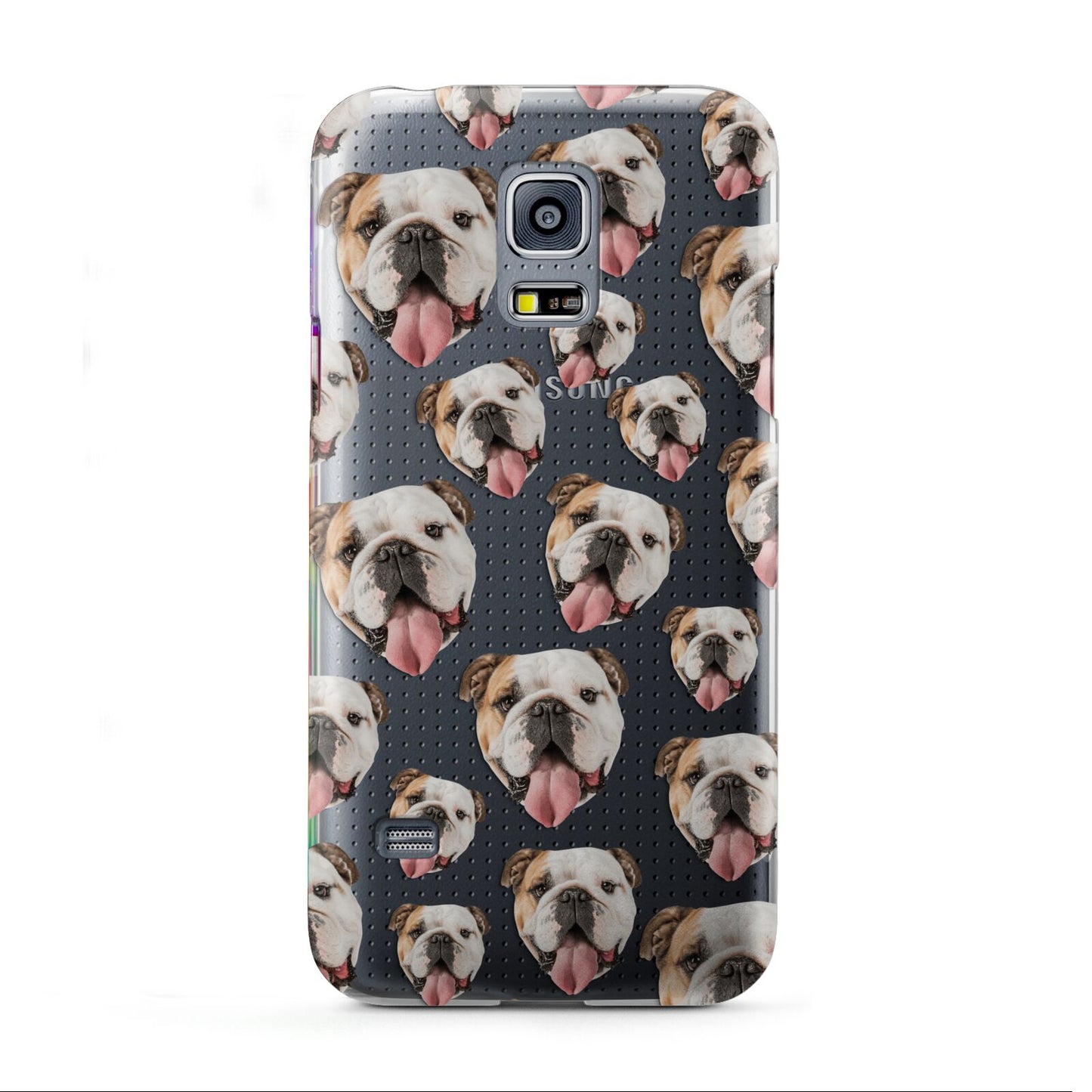 Dog Photo Face Samsung Galaxy S5 Mini Case