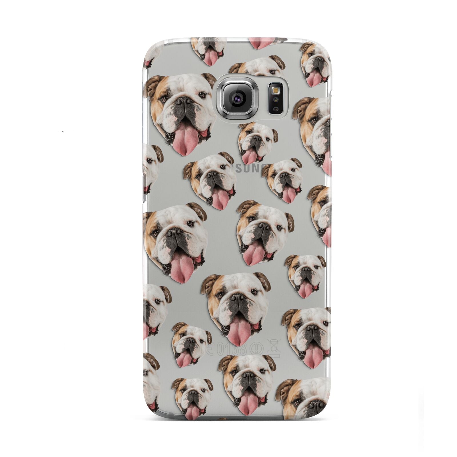Dog Photo Face Samsung Galaxy S6 Case