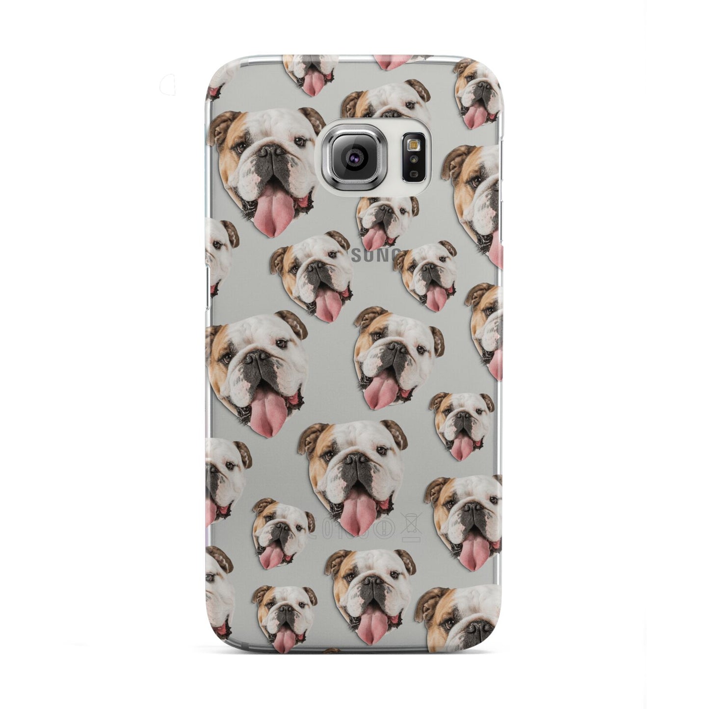 Dog Photo Face Samsung Galaxy S6 Edge Case