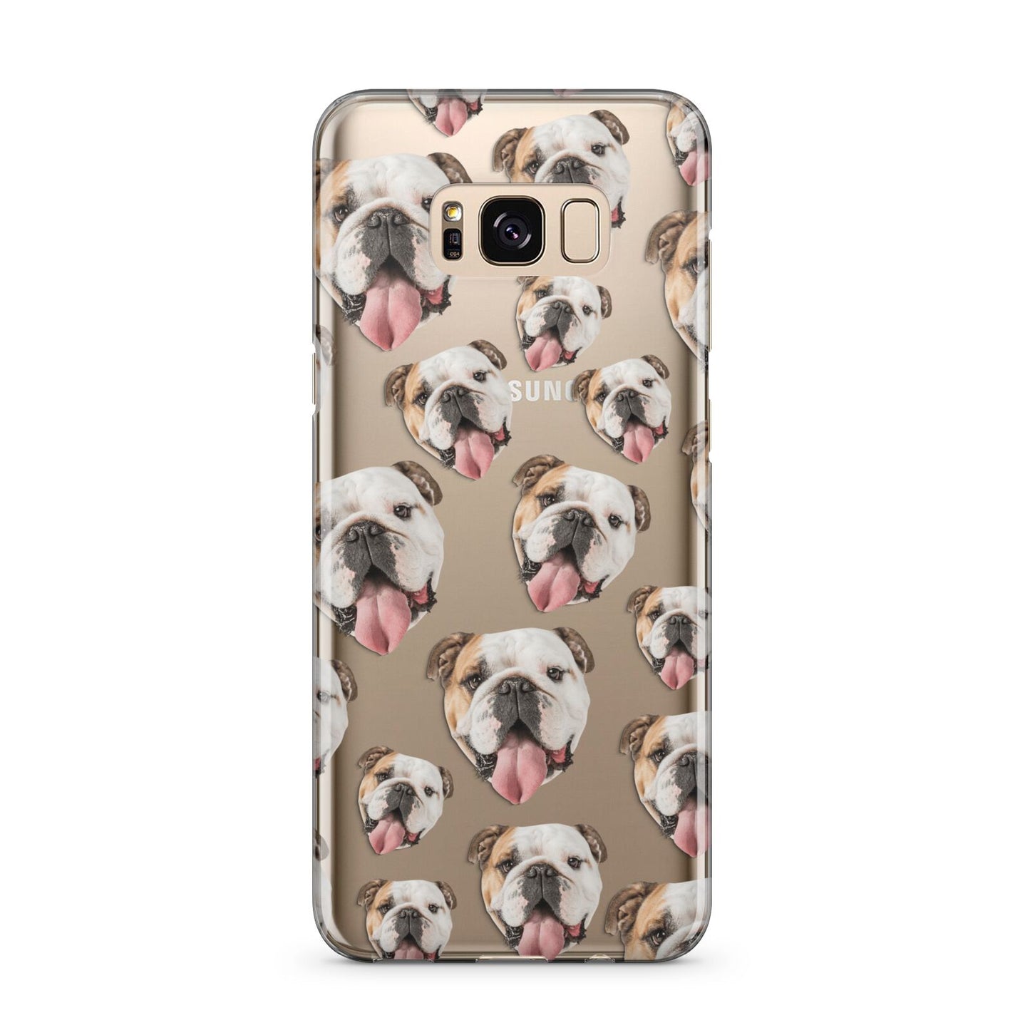 Dog Photo Face Samsung Galaxy S8 Plus Case