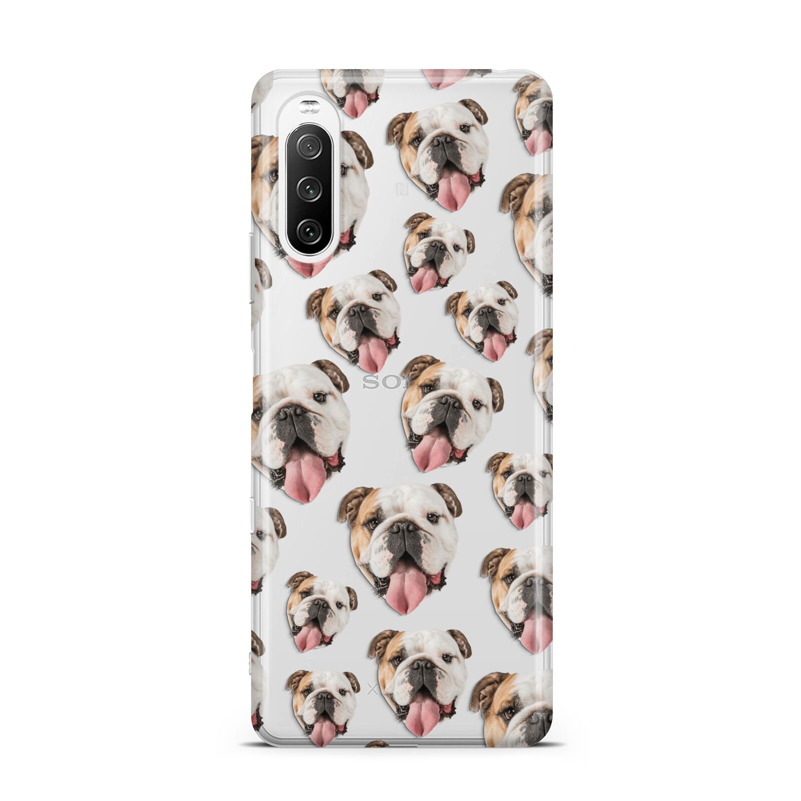 Dog Photo Face Sony Xperia 10 III Case