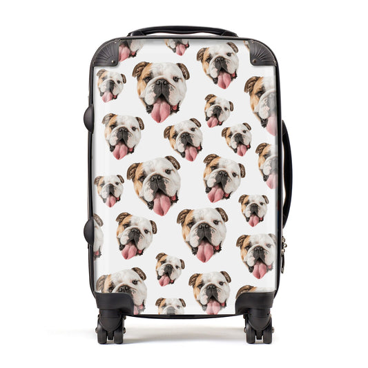 Dog Photo Face Suitcase